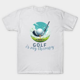Golf Is My Therapy T-Shirt